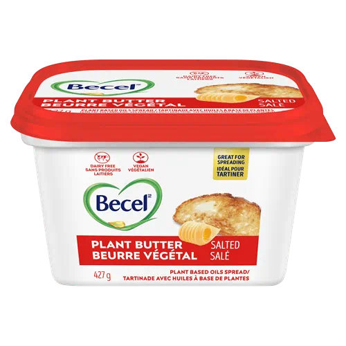 Product Page, BEURRE VÉGÉTAL TARTINABLE SANS PRODUITS LAITIERS BECEL – SALÉ 427G