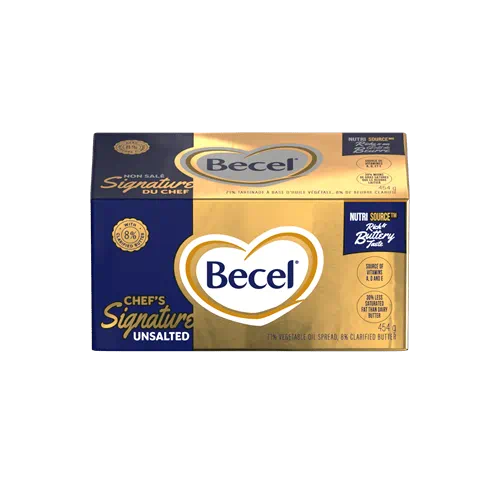 Product Page, Becel Chef’s Signature with 8% Clarified Butter – Unsalted