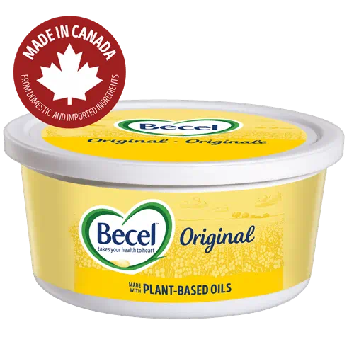 Product Page, Becel Original | Source of Omega-3 and Zero Trans Fat per Serving
