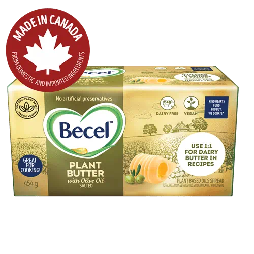 Product Page, Dairy Free Becel Plant Butter - with Olive Oil, Salted