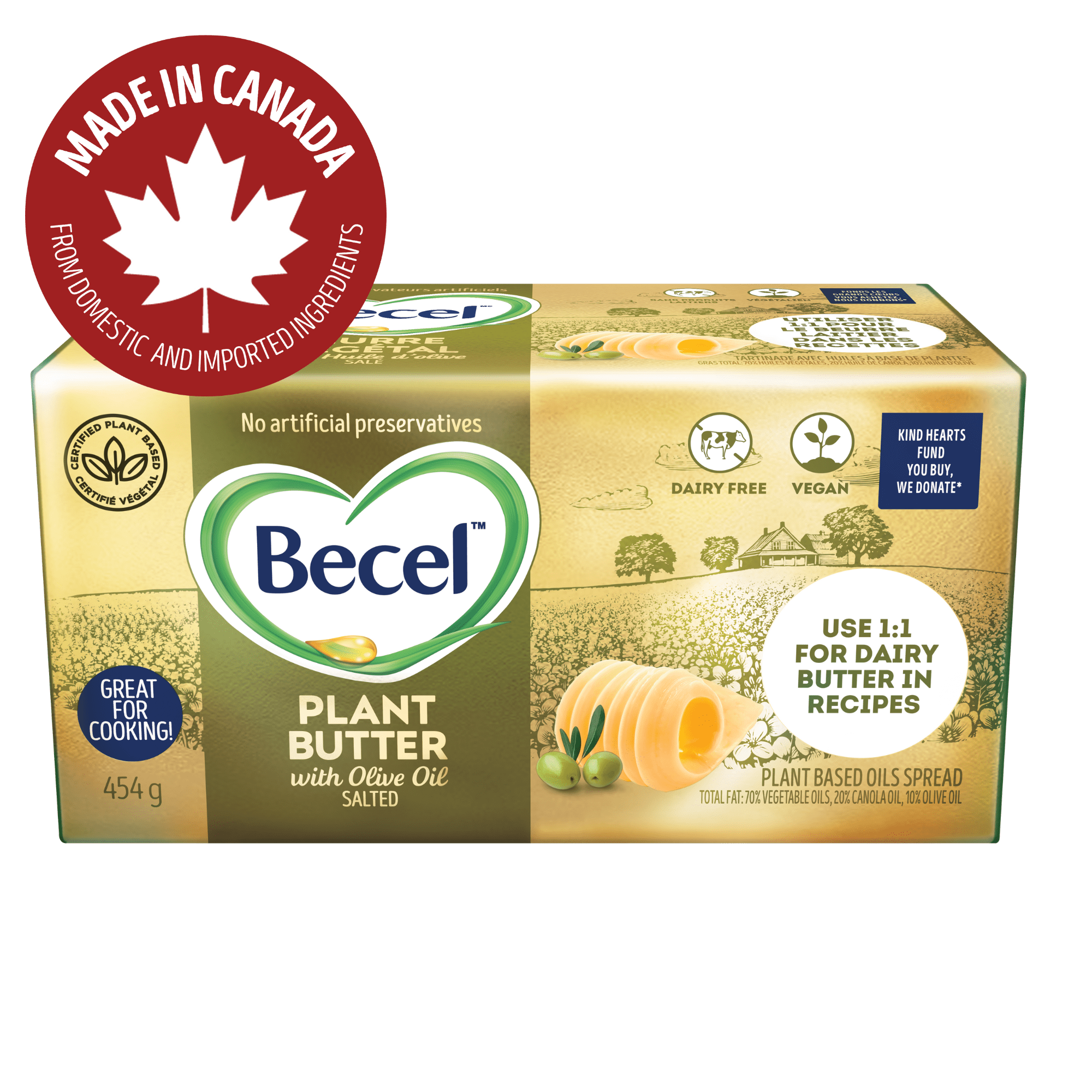 Plant Butter Brick Olive