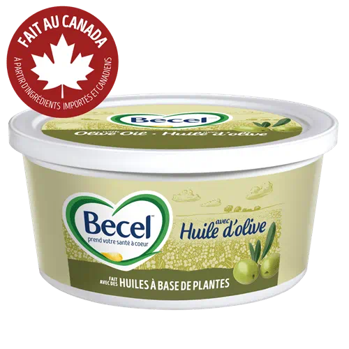 Product Page, Margarine Becel avec huile d'olive
