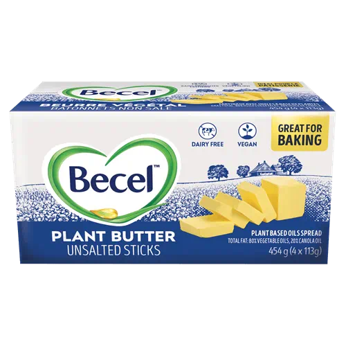 Product Page, Becel Plant Butter Unsalted Sticks