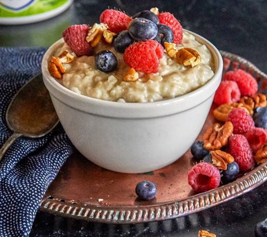 recipe image Vegan Breakfast Rice Pudding