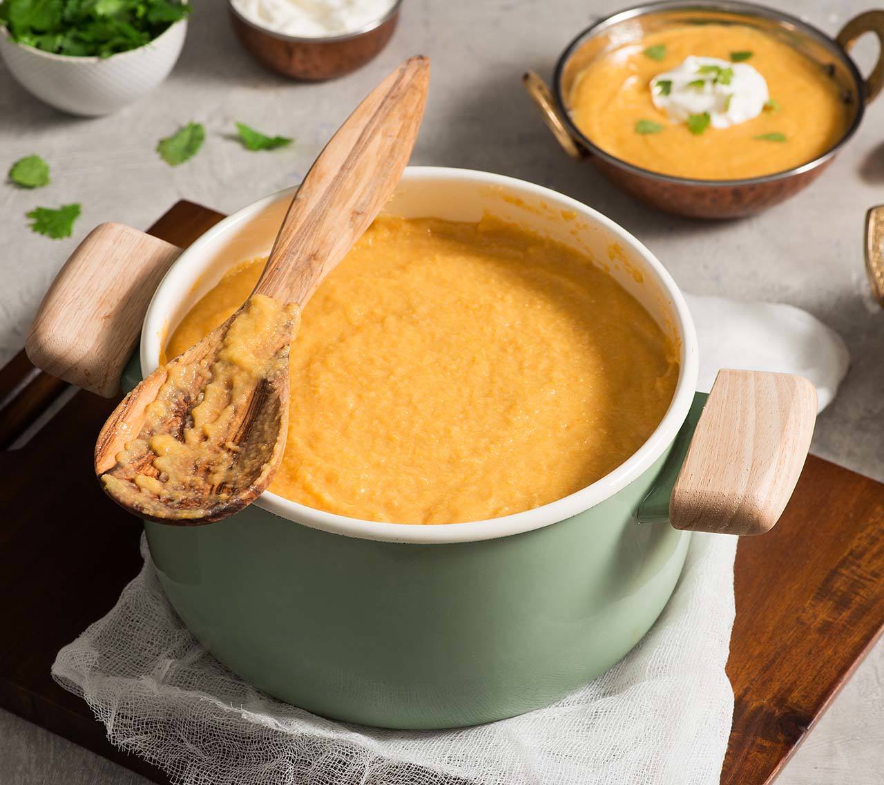 Moroccan-Style Red Lentil Soup| Becel