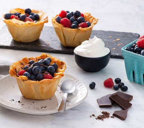 recipe image Coupes avalanche de baies
