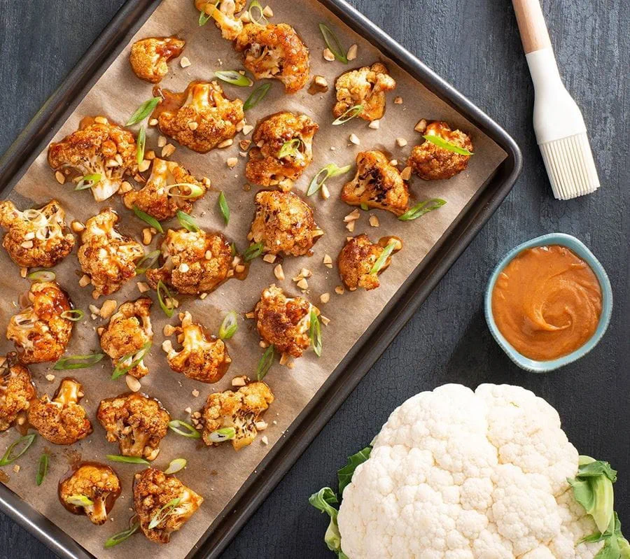 recipe image Spiced Cauliflower Wings