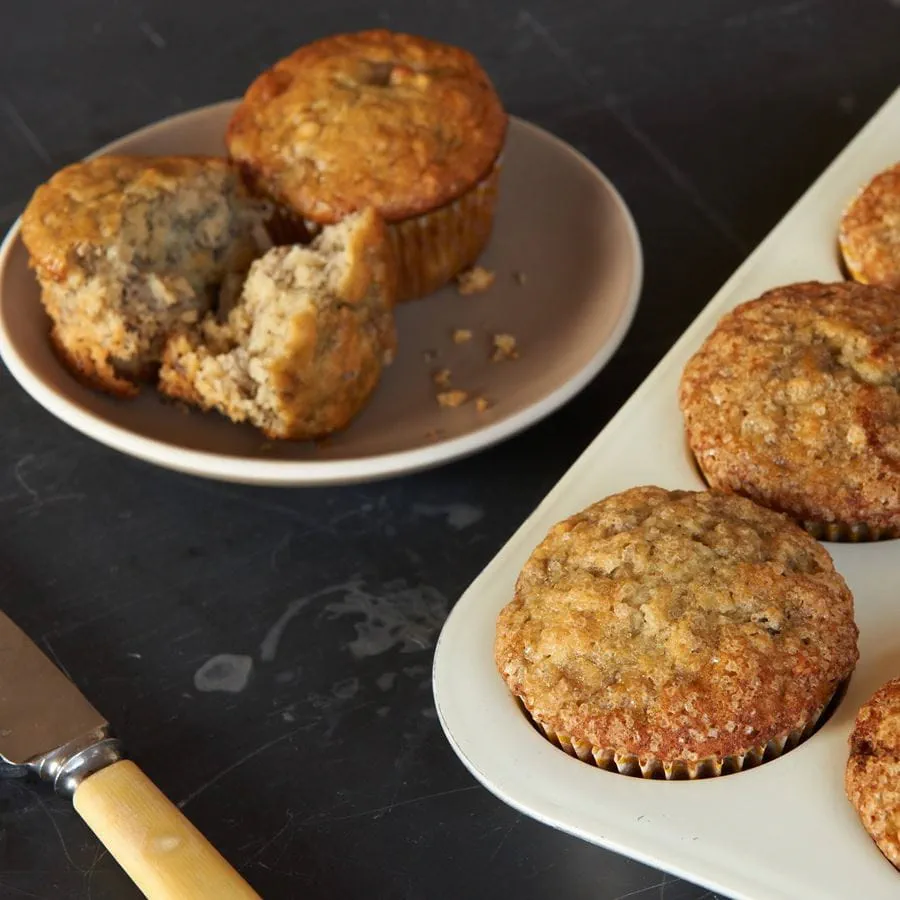 recipe image Muffins aux bananes