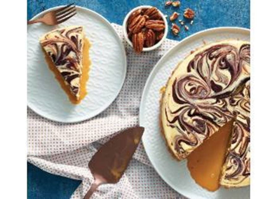 recipe image Chocolate Turtle Cheesecake