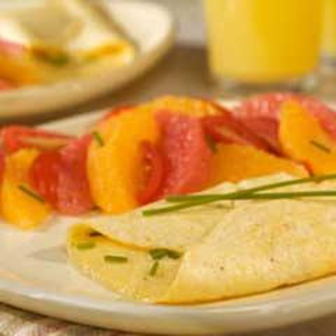 recipe image Breakfast Omelette with Sunrise Salsa