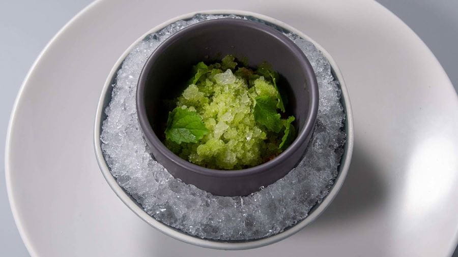 recipe image Frozen Cucumber + Creamy White Chocolate Duo