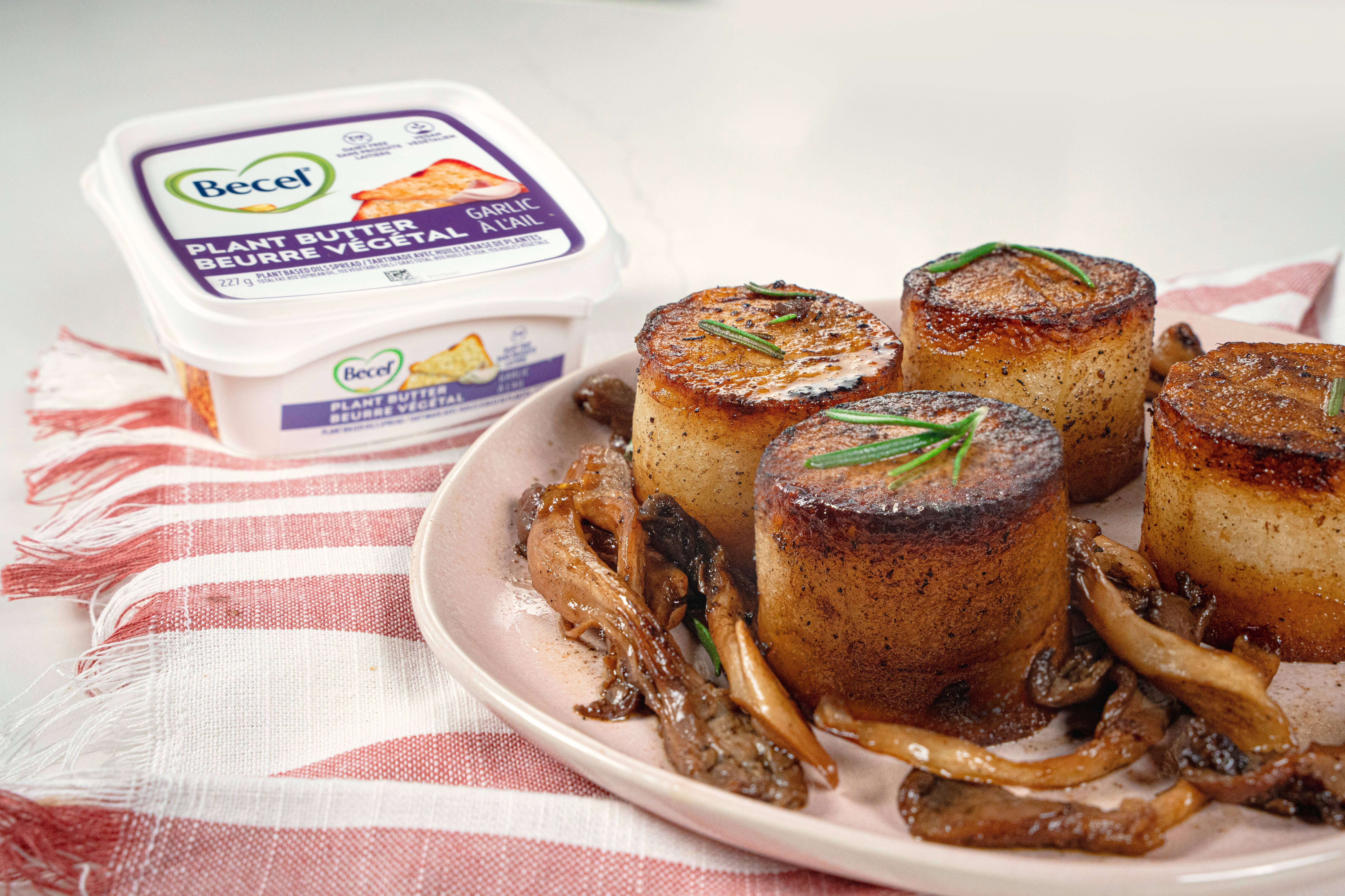 Rustic Fondant Potatoes| Becel