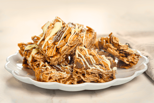 recipe image Carrés de céréales à la cannelle et à la guimauve
