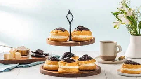 recipe image Plant-based Cream Puffs