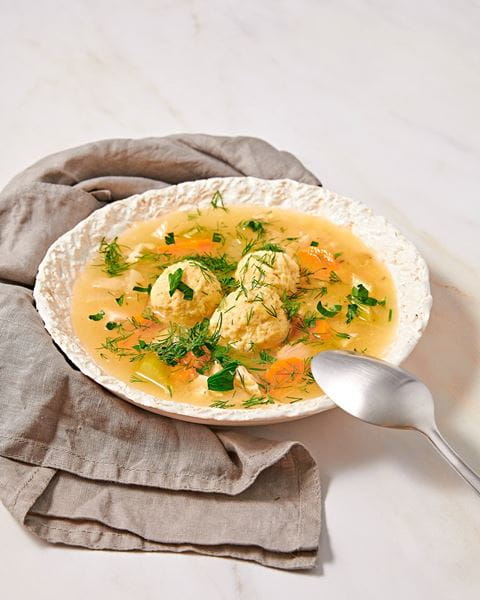 recipe image Matzo Ball Soup with Chicken