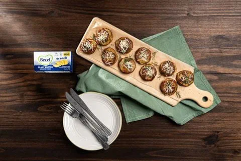 recipe image Dairy Free Stacked Herbed Potatoes