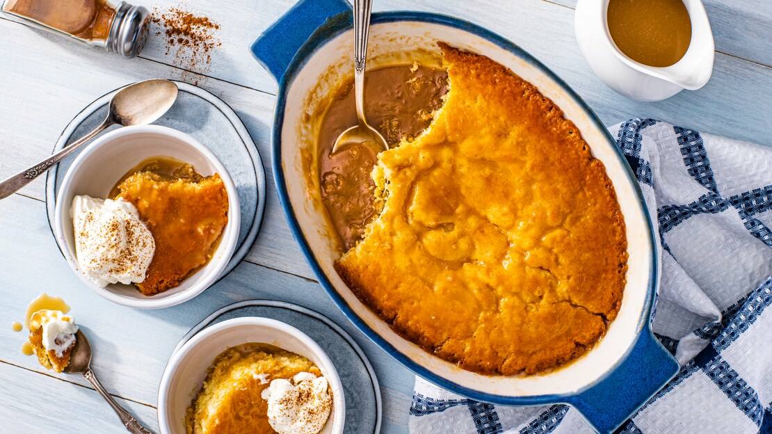 Maple Pudding Cake Becel