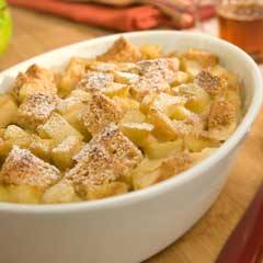 Apple 'N Maple Breakfast Bread Pudding| Becel