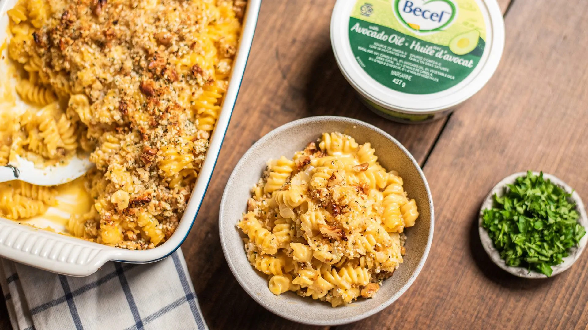 Mac 'n Cheese| Becel