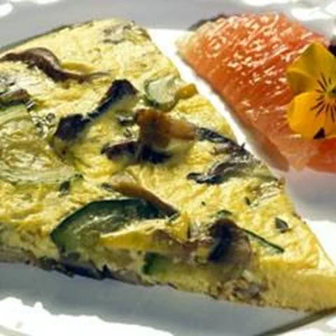 recipe image Frittata aux champignons et aux zucchinis