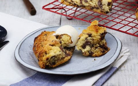 recipe image Scones aux pépites de chocolat