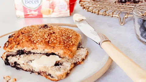 recipe image Blueberry Swirl Scones