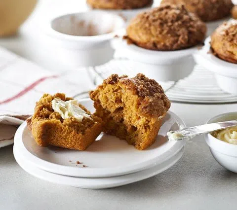 recipe image Pumpkin Streusel Muffins