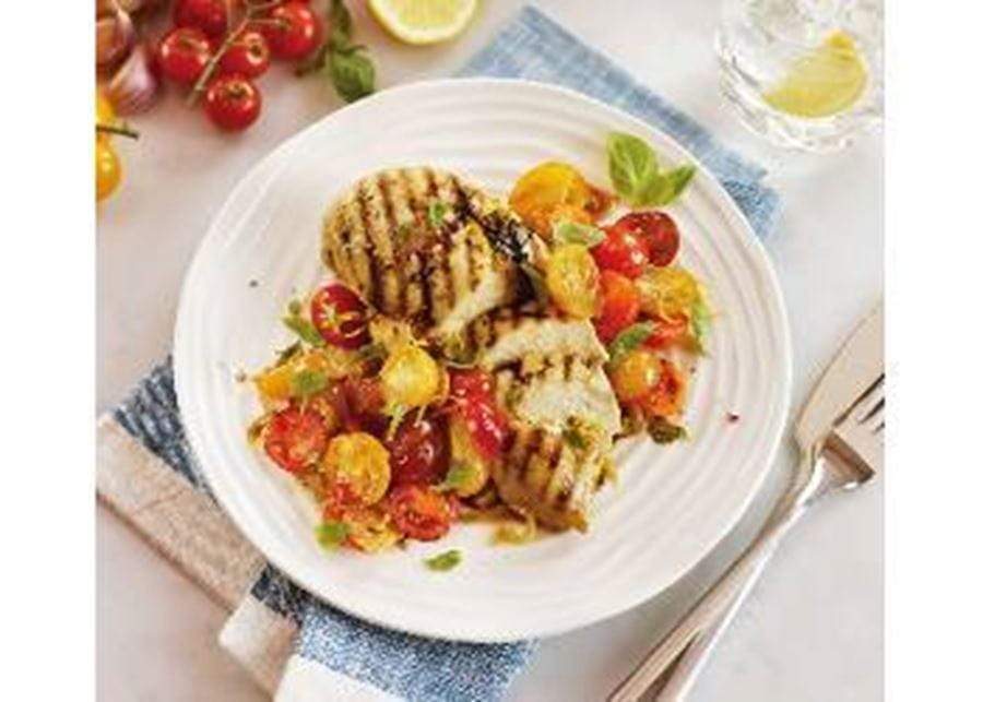 recipe image Balsamic Chicken with Cherry Tomatoes