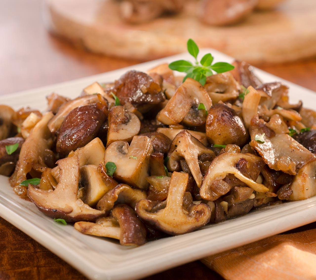 Savoury Mushroom Medley| Becel
