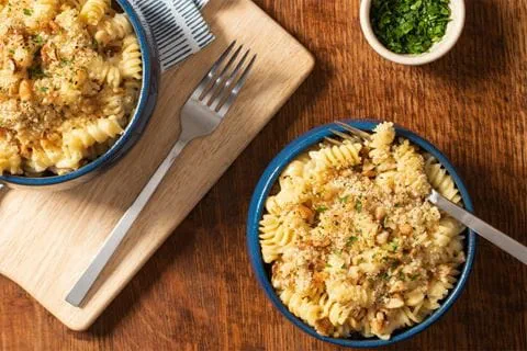 recipe image Vegan Macar'oat'ni and Cheese