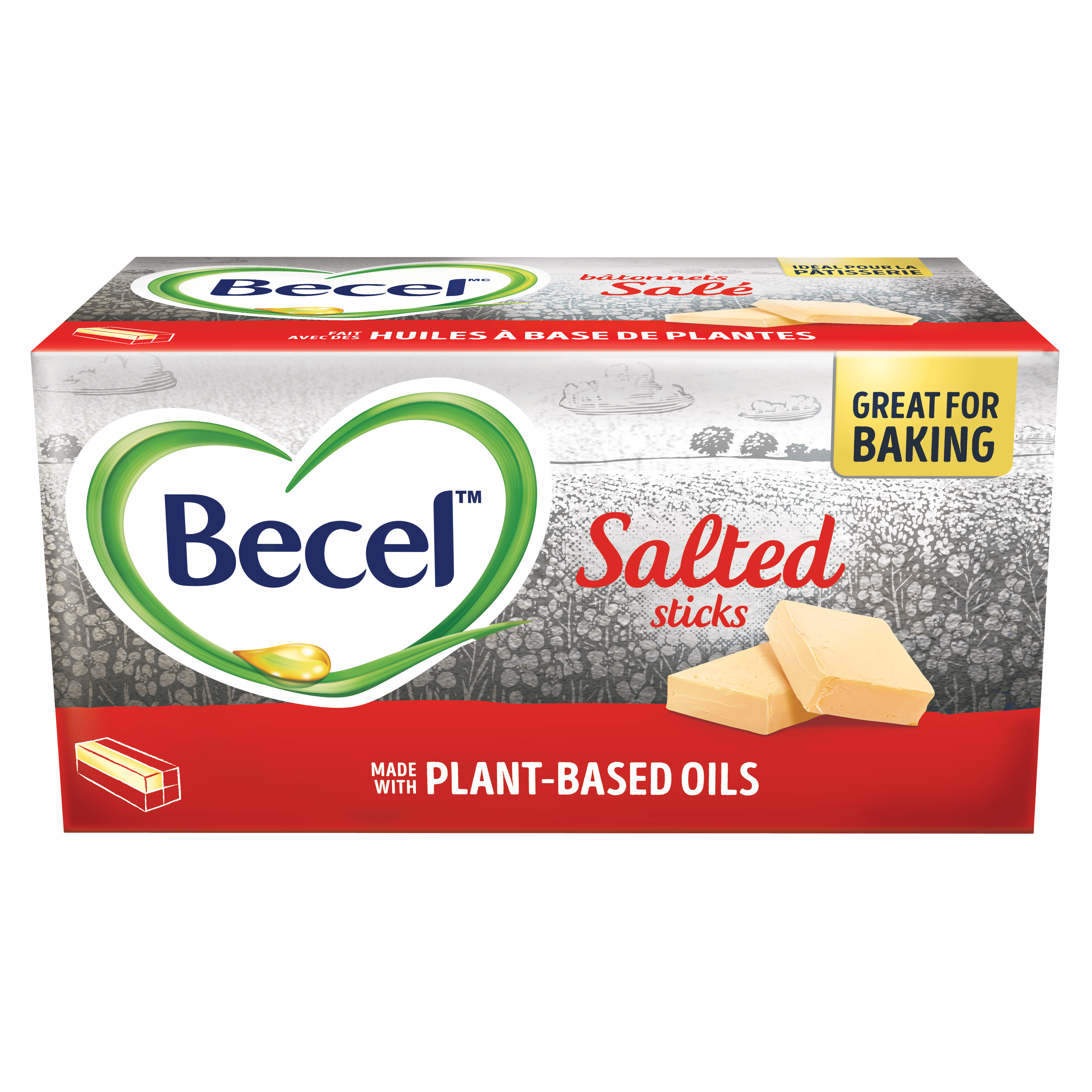 Easy Baking Premeasured Sticks Becel Salted Sticks