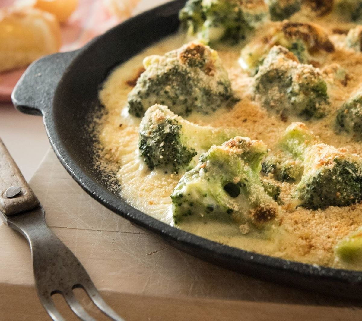 Casserole De Brocoli Au Cheddar