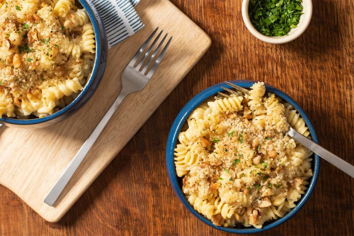 recipe image Macaroni végétalien fromage et AVOINE