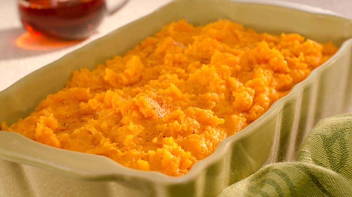 recipe image Roasted Sweet Potatoes with Maple Syrup