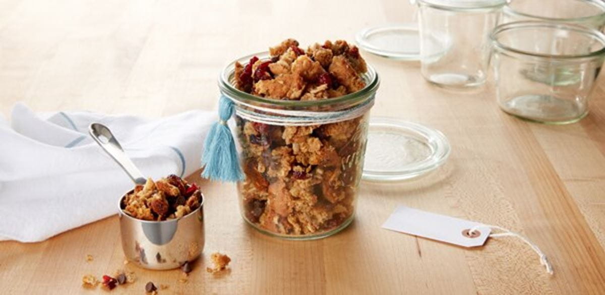 recipe image Cranberry Chocolate Oatmeal Granola