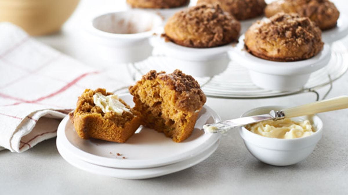 recipe image Pumpkin Streusel Muffins