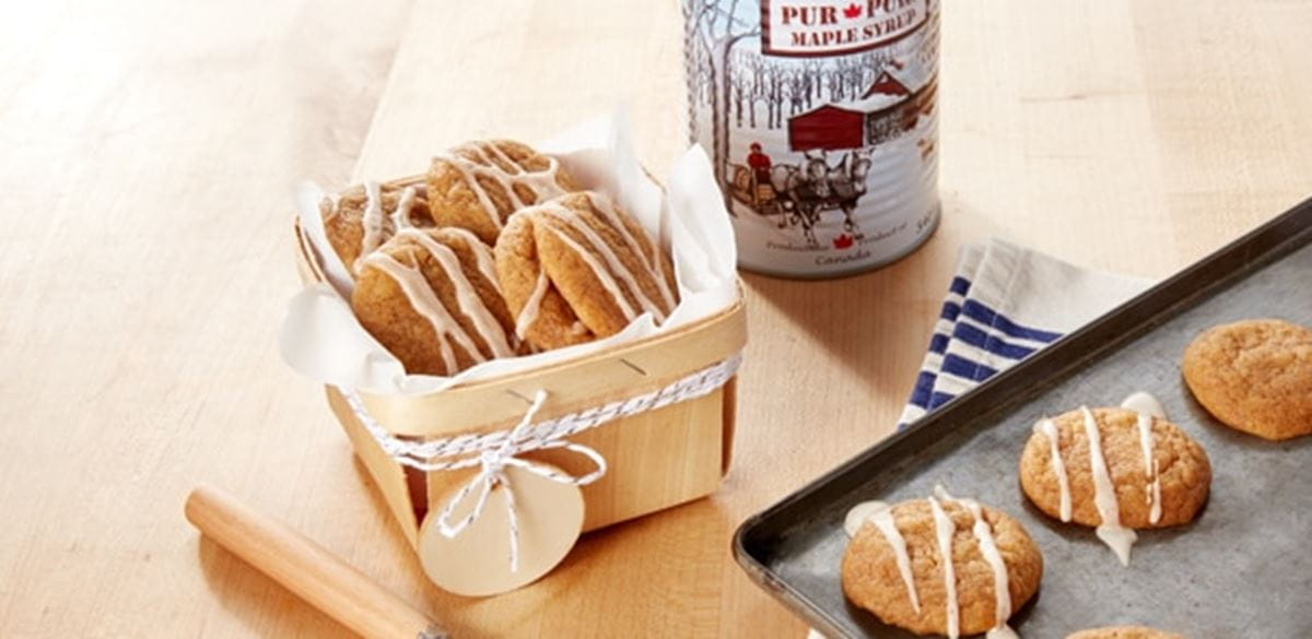 recipe image Vegan Maple Glazed Pumpkin Cookies