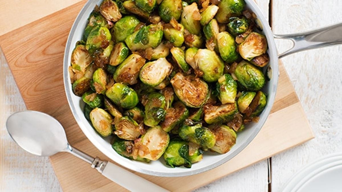 recipe image Sautéed Buttery Brussels Sprouts