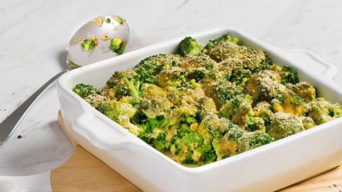 recipe image Casserole de brocoli au cheddar