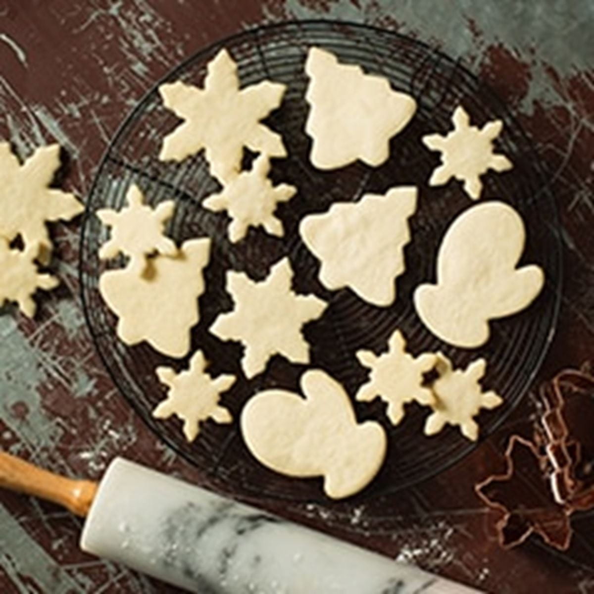 recipe image Biscuits au sucre de formes variées