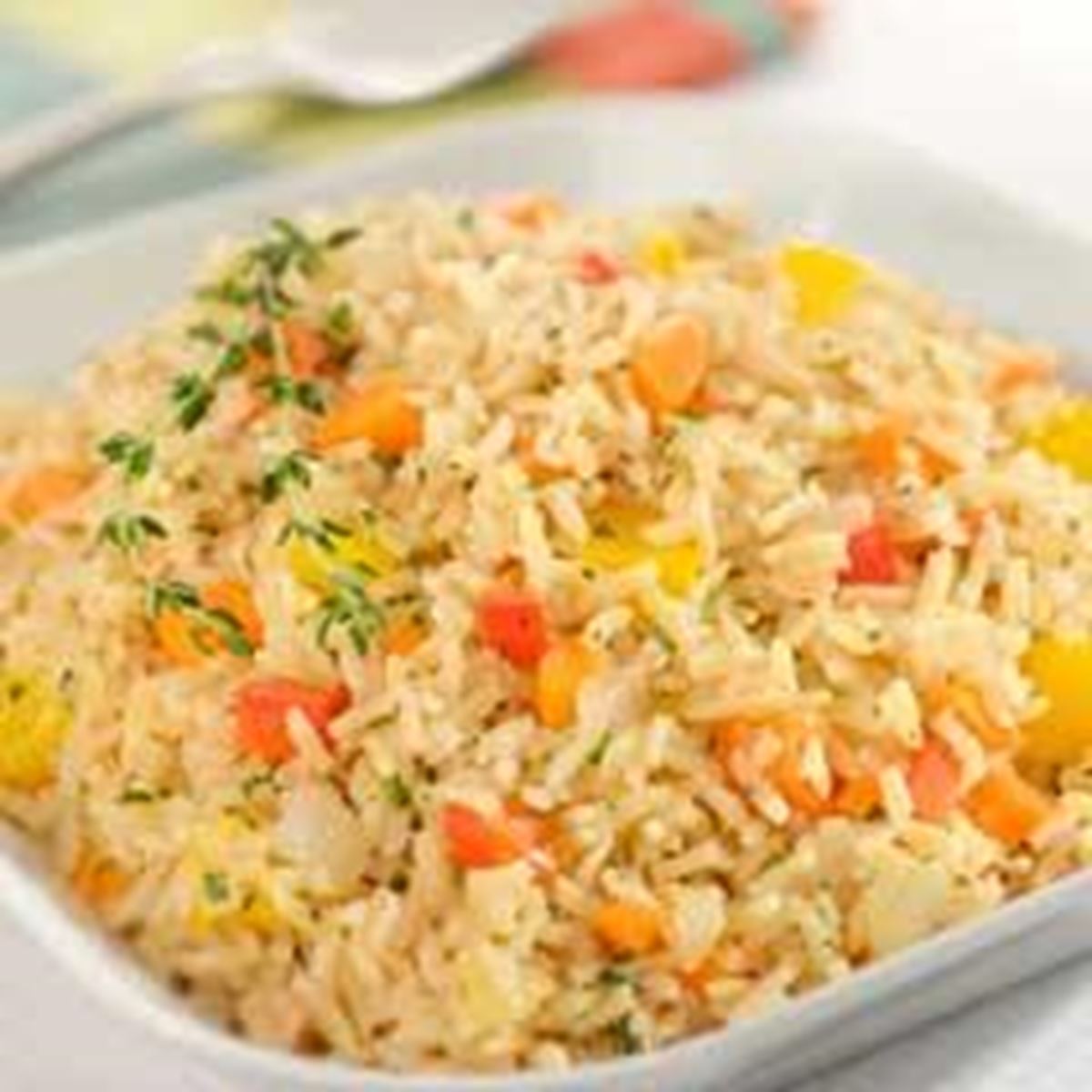recipe image Brown Rice & Orzo Pilaf with Veggies