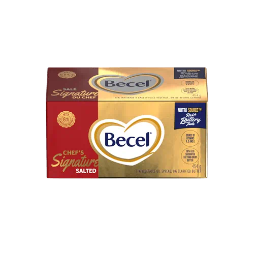 Product Page, Becel Chef’s Signature with 8% Clarified Butter – Salted