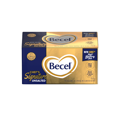 Product Page, Becel Chef’s Signature with 8% Clarified Butter – Unsalted