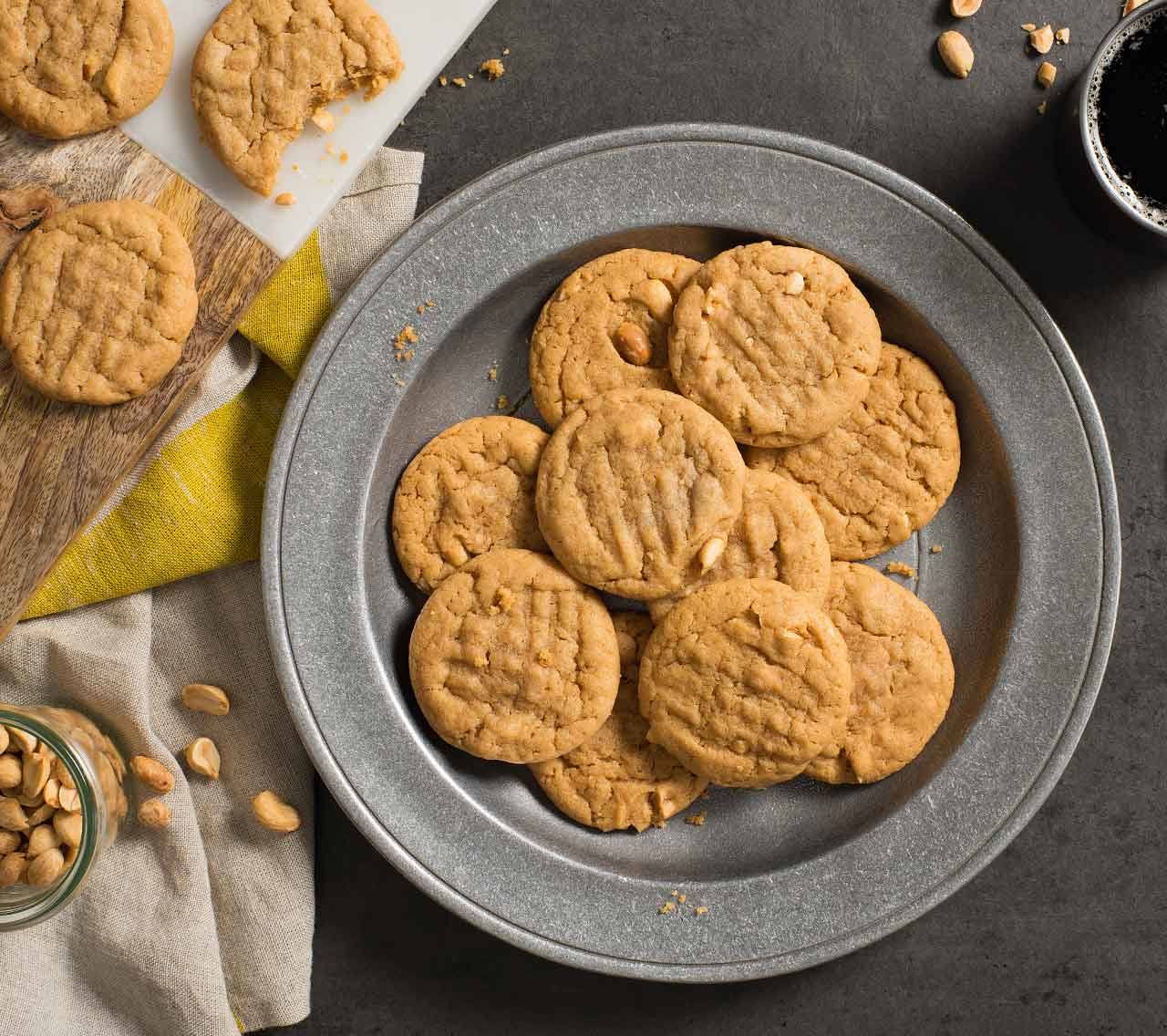 Peanut Butter Cookies| Becel