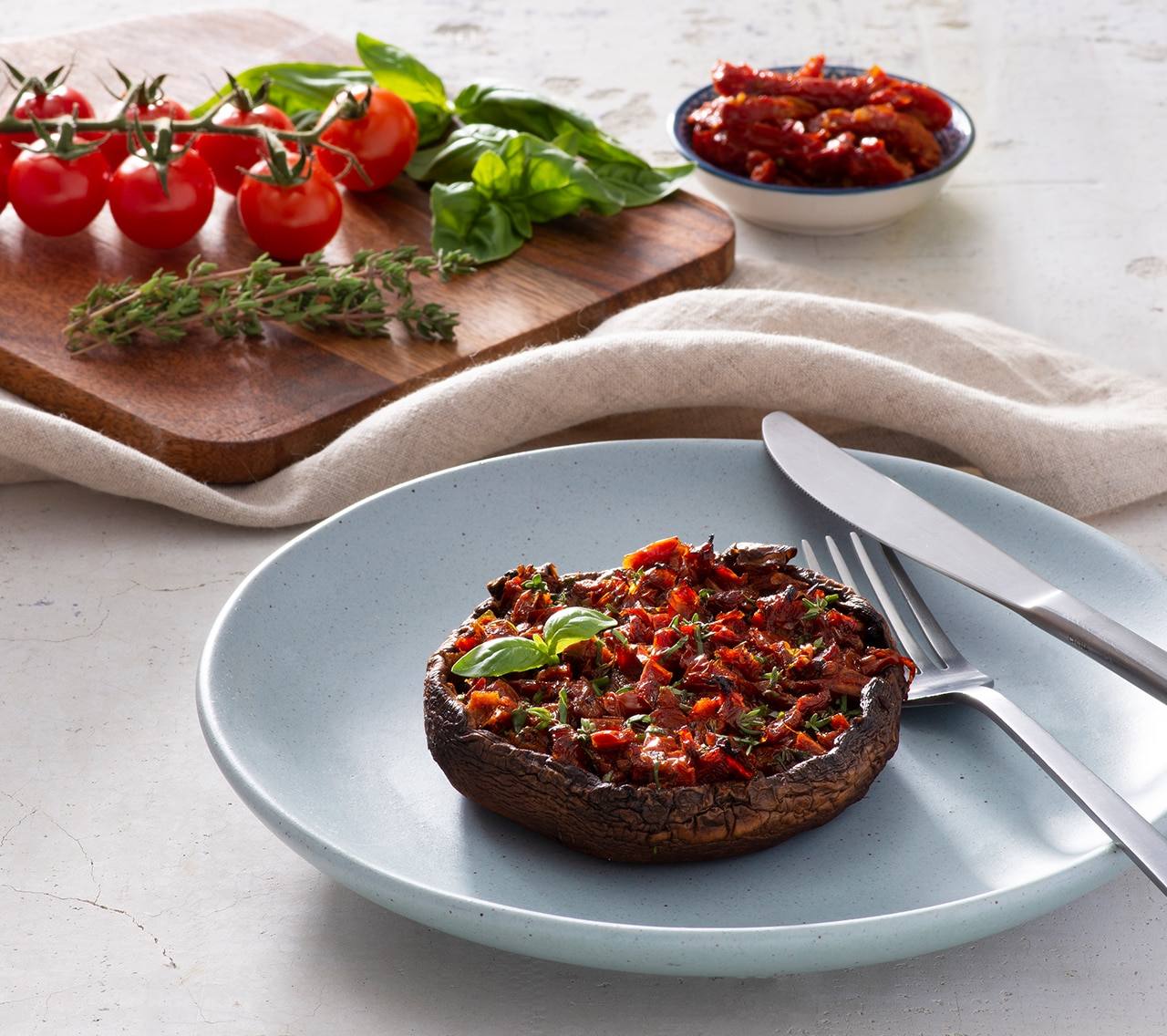 recipe image Portobello Toast