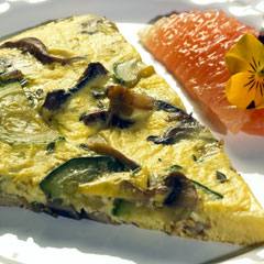 Mushroom & Zucchini Frittata| Becel