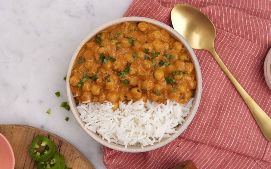recipe image Plant-Butter Chickpeas