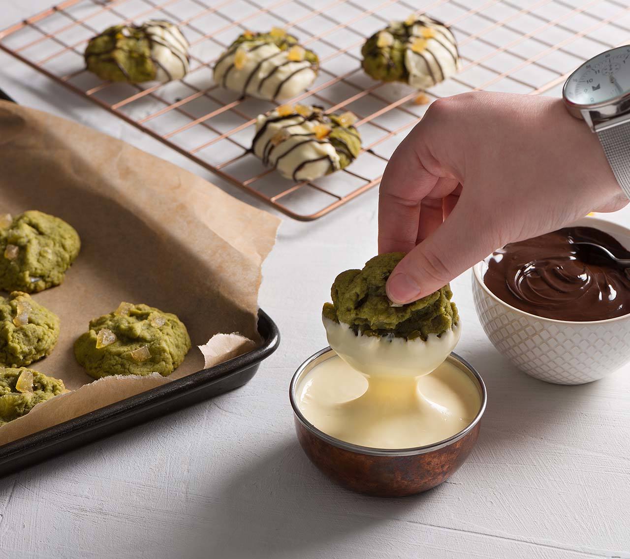 Matcha Cookies| Becel