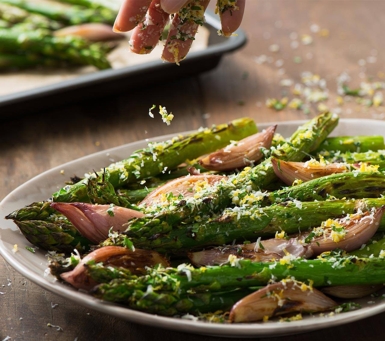 Roasted Asparagus with Parmesan Cheese| Becel