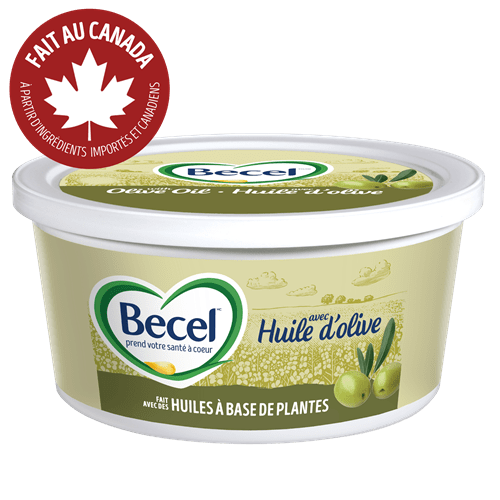 Product Page, Margarine Becel avec huile d'olive